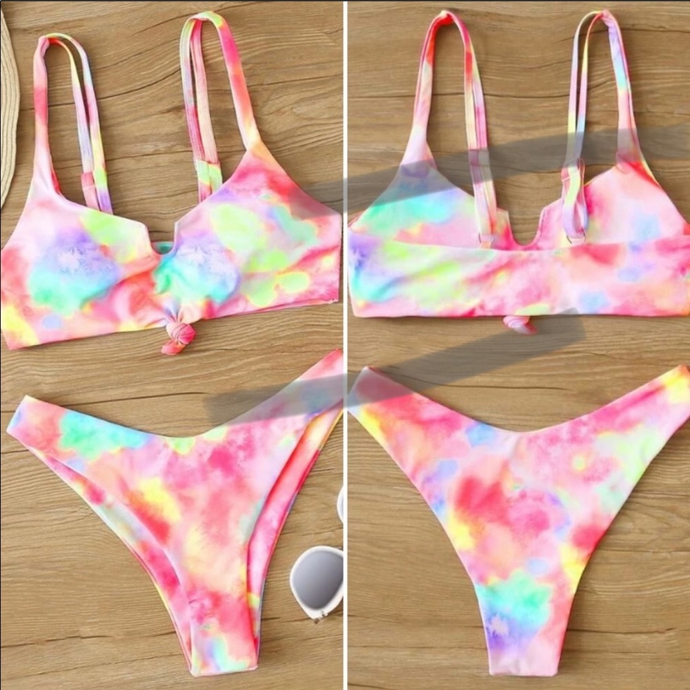 Tie Dye Bikini Set by SHIEN